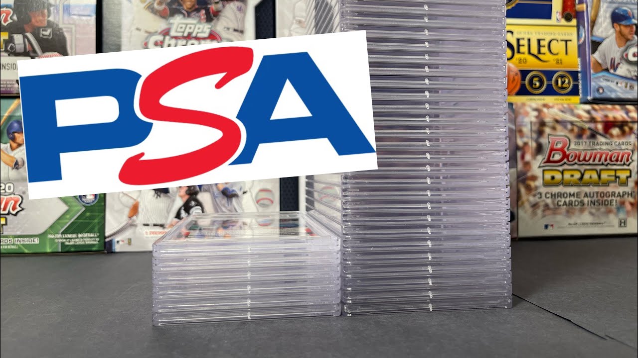 PSA 120 CARD GRADING BULK ORDER REVEAL YouTube