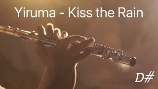 Yiruma - Kiss the Rain | Relaxing Flute, Guitar and Piano Cover | D#