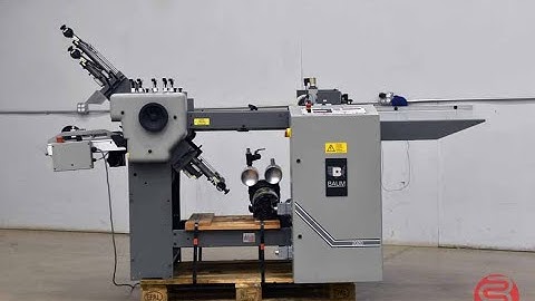 Baum 2020 Pile Feed Paper Folder