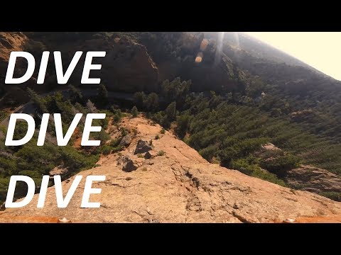 Epic Canyon Dives + Quad EXPLOSION at the END!