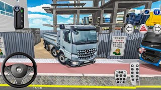 New Dump Concrete Truck parking in construction site–3d driving class game 2026 New update#cargame screenshot 3