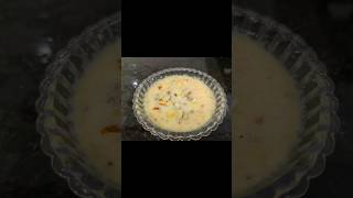 Easy & Tasty खीर recipeshorts food cooking 