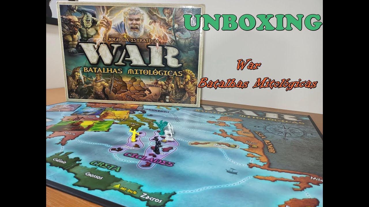 Kit Jogos War 1 e War 2 Grow Jogo de Tabuleiro De Estratégia em