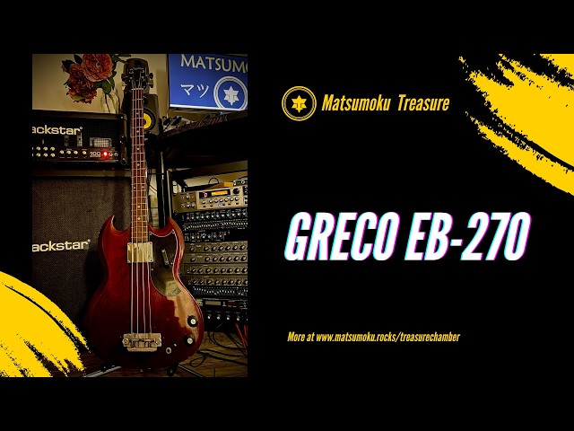 GRECO EB-270 DEMO - YouTube