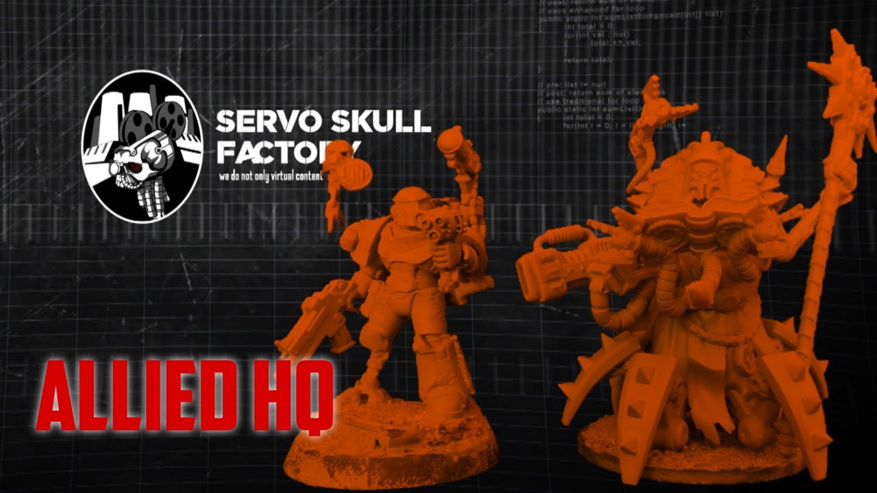 Сборка командования союзными подразделениями. 