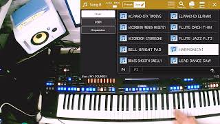 Creating Instant Registrations on Yamaha Genos2 Tutorial By  Pasongstyles.com