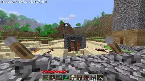 Minecraft redstone circuit binary half adder