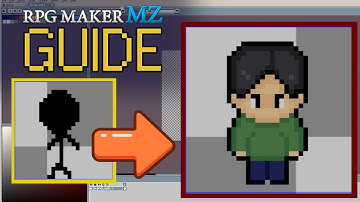 I guide you through making your first character sprite - RPG Maker Custom Sprite