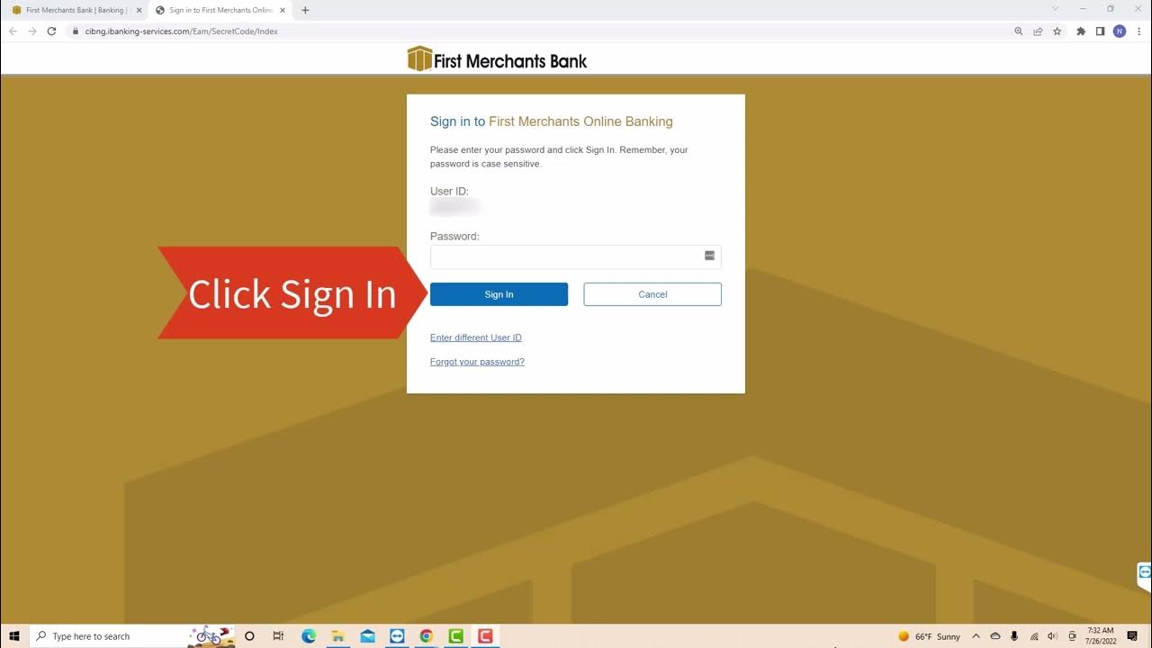 How to Get Your Bank Statement from First Merchants Bank YouTube