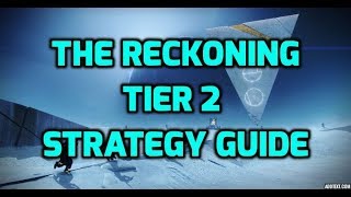 Destiny 2 - The Reckoning Tier 2 "Optimized" Guide