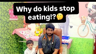Why do kids stop eating all of a sudden!?🤔 #lossofappetite #kidsnutrition #toddlers 