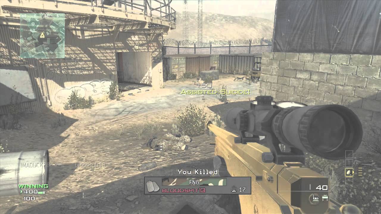 KID Raging in MW3 1v1 Quickscoping match - YouTube