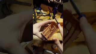 Filling glue bottles and harp guitar head blocks