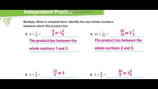 Grade 4 Chapter 9 Lesson 9 Multiply Fractions by Whole Numbers Net Worth