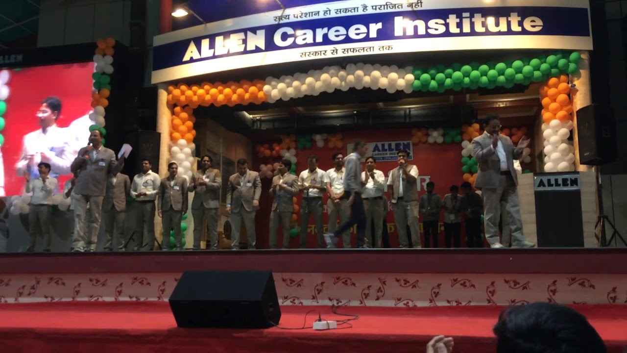 Medal distribution Allen