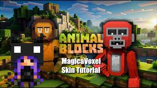Animal Blocks MagicaVoxel Tutorial