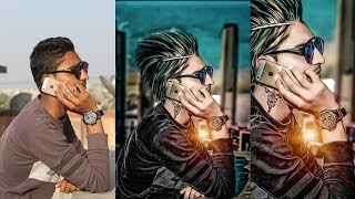 Awesome CB editing | How to edit like CB edits | Photoshop CC Tutorial | High colour contrast|oil| screenshot 4