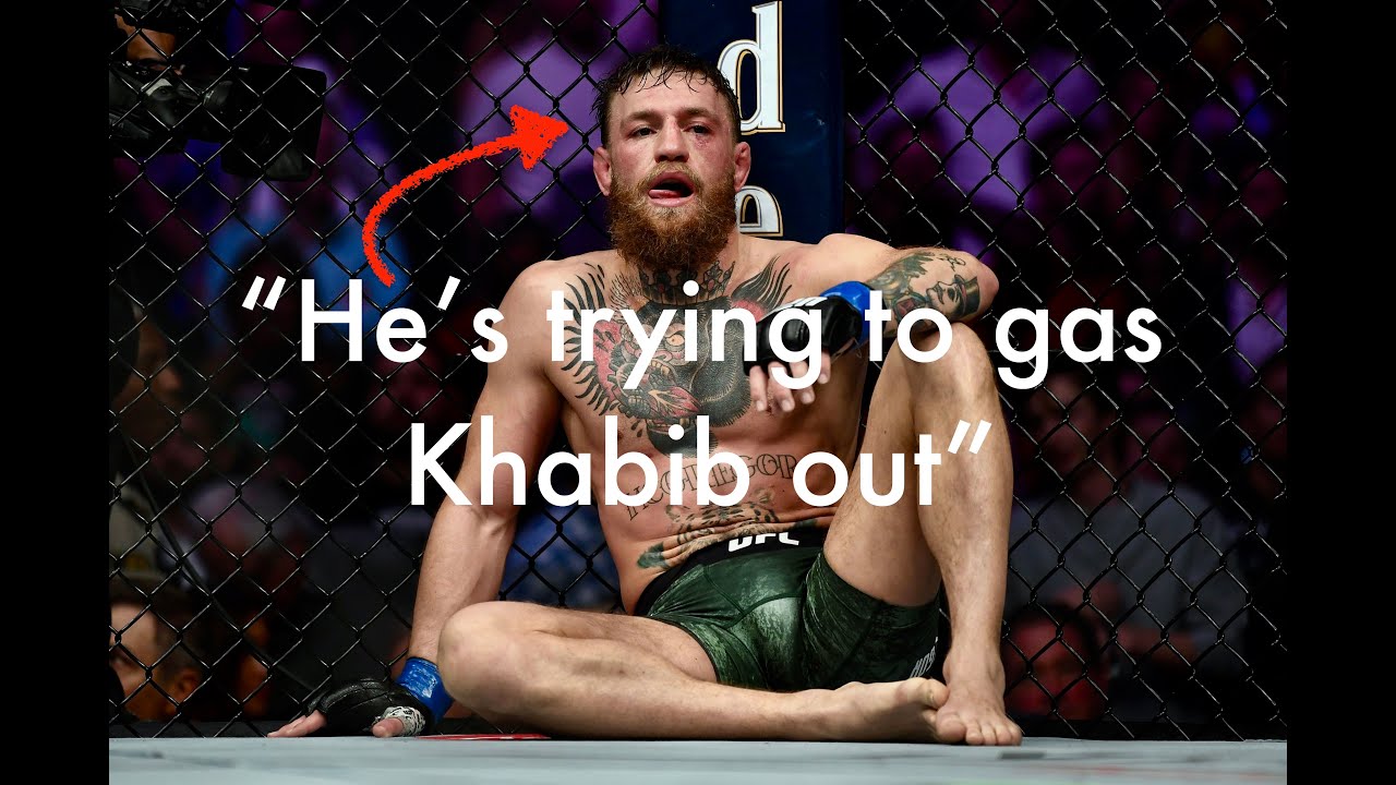 Dominick Cruz: "McGregor is trying to gas Khabib out"