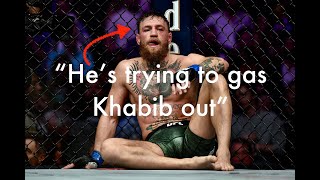 Dominick Cruz: "McGregor is trying to gas Khabib out"