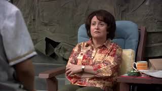 George tell his mom he hits his dad for her