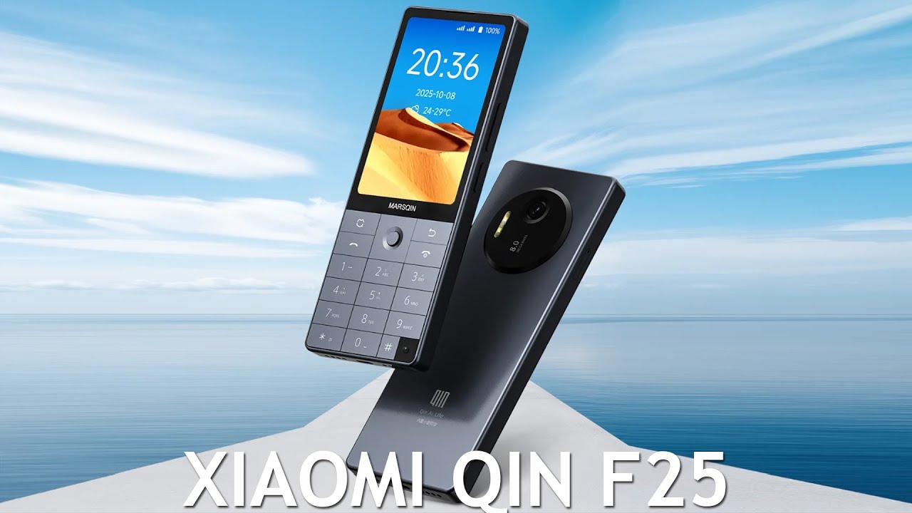 The Xiaomi QIN F25, a touch-sensitive king of the smartphone