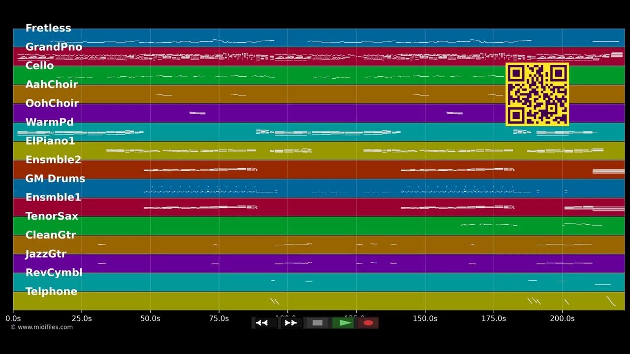 🎵 Engel am Morgen - Udo Jürgens (MIDI individual tracks) 🎹
