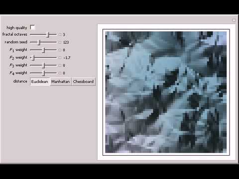 Fractal Cellular Textures