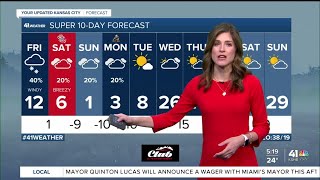 Black ice this morning followed by the surge of arctic air