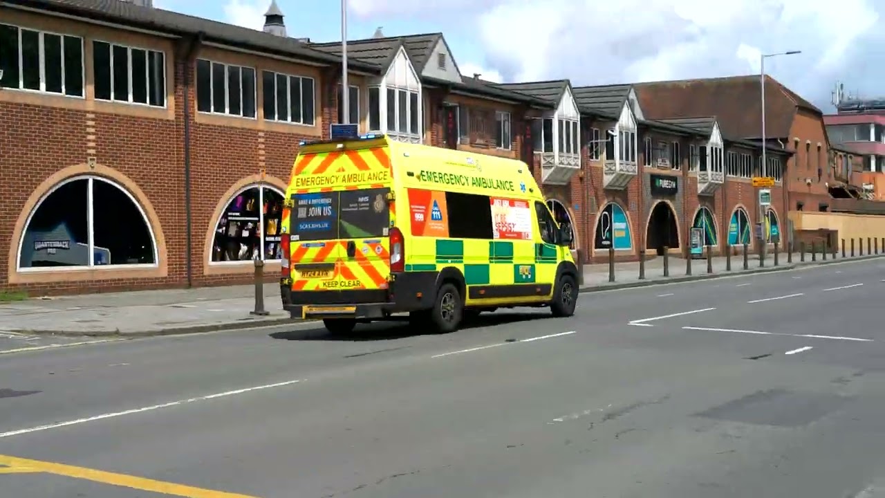 South Central Ambulance service responding in Caversham 