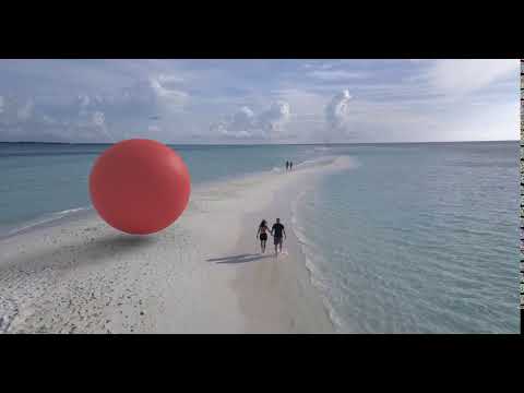 BeachBall (blender motion tracking +soft body physics)