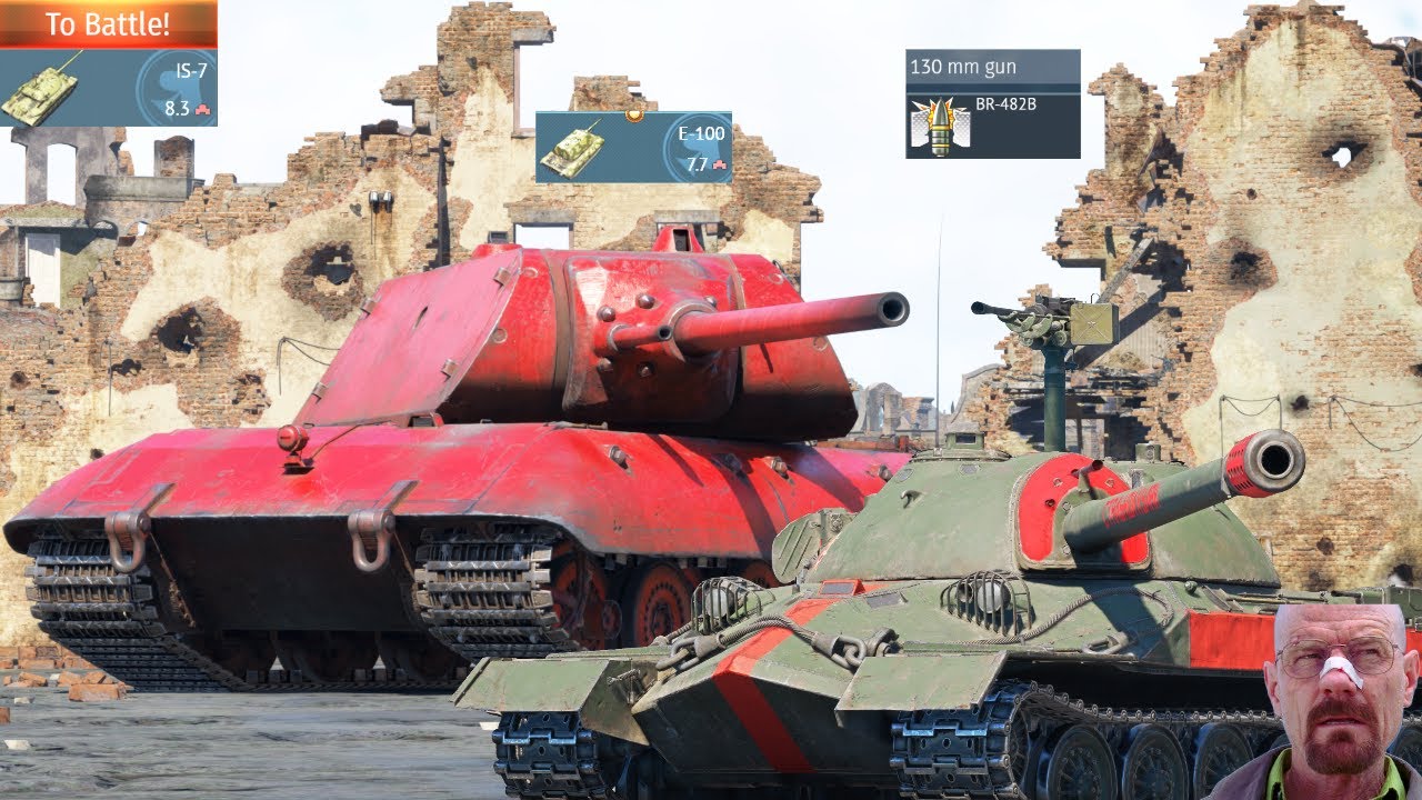 НЕУБИВАЕМЫЙ ДУЭТ ИС-7 + Е-100