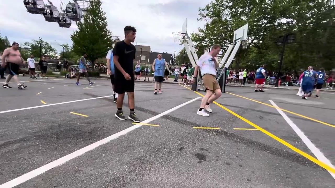 Scored jump shot Spokane hoopfest 2024
