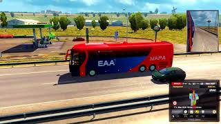 EAA BUS MAP 4.4 [Update v1.28] - Euro Truck Simulator 2 1.28.1.3s
