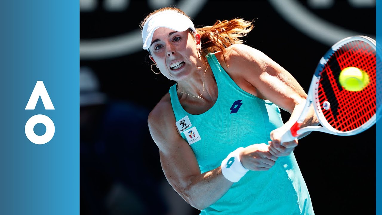 24-shot rally from Cornet and Mertens | Australian Open 2018 alize cornet live
