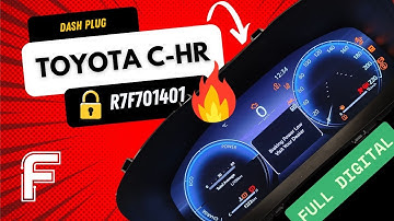 Toyota C-hr rh850 r7f701401 Speedometer DIAG! Mileage reset + Read/Write data with FORZA 614