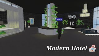 Modern Hotel  ♥ (as requested) MeepCity Roblox Tree House Estate