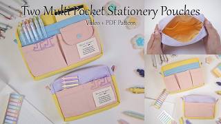 Sew Two Ultra-Organized Utility Pouches – Step-by-Step Tutorial & PDF Pattern