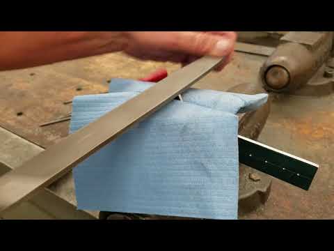 Filing the Drill Point Gage