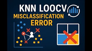 KNN LOOCV MISCLASSIFICATION ERROR