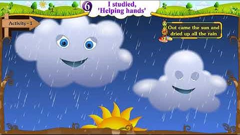 Std 5 English Sem 2 Unit 6 I STUDIED, HELPING HANDS Activity 1 || હેલ્પિંગ હેન્ડ્સ ||