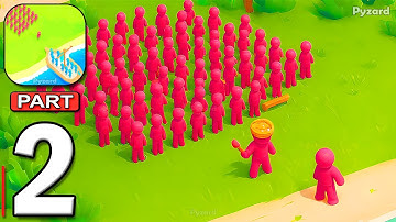 Middle Earth Conqueror - Gameplay Walkthrough Part 2 - Stickman Army Commander (Android, iOS)