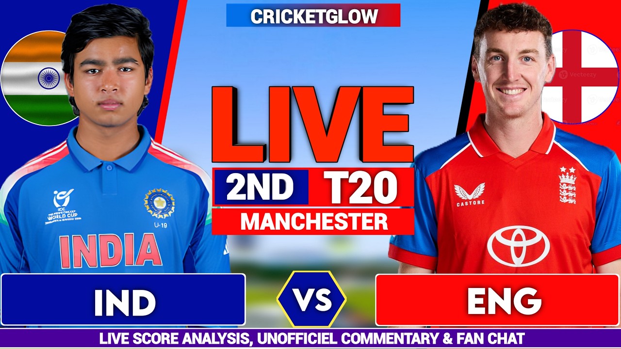 🔴Live: India vs England, Live Commentary, 2nd T20 Match 2026 | IND vs ENG Live Cricket Match Today