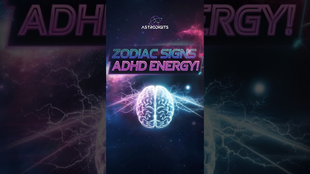 Zodiac Signs MOST LIKELY to Have ADHD! 🧠⚡ (Top 5 Ranked)