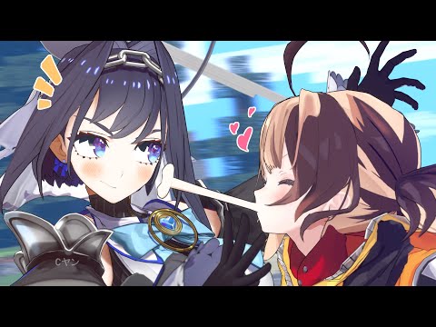 【Hololive Animation】"Kronii Can You Look Down..?"