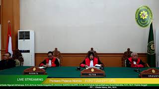 Sidang Pengucapan Putusan Perkara Perdata Nomor : 11/PDT/2024/PT DPS