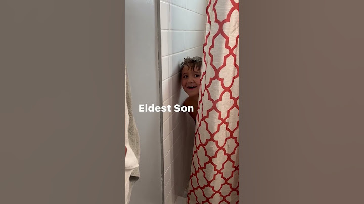 When you ask dad to give the boys a quick shower