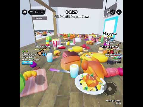 clean the kitchen hard edition #roblox #robloxgamedesign #robloxshorts #gaming