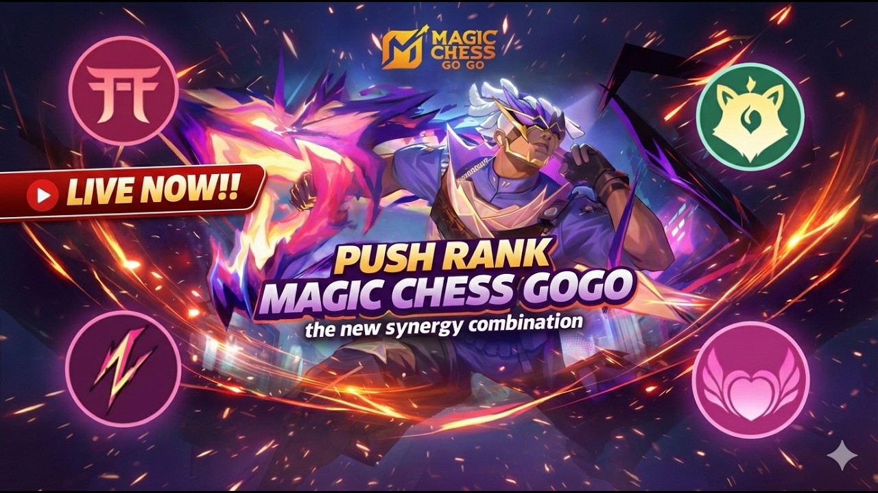 PUSH KERAS AWAL SEASON | MAGIC CHESS GOGO #MCGGIDCreators