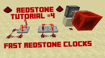 Minecraft Redstone Tutorial - Really Fast Redstone Clocks 1.7.2 w/ Covert_Assasin