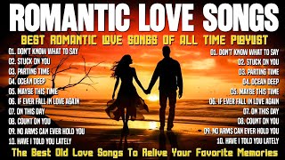 Timeless songs of 80s 90s 💕 Romantic Old Love Songs Playlist 💕 All Time Favorite Hits Songs